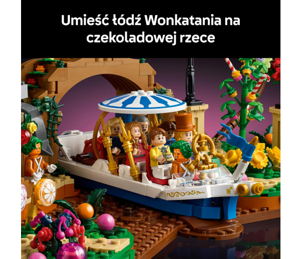 LEGO Ideas 21360 Willy Wonka i fabryka czekolady - 1418326 - zdjęcie 6